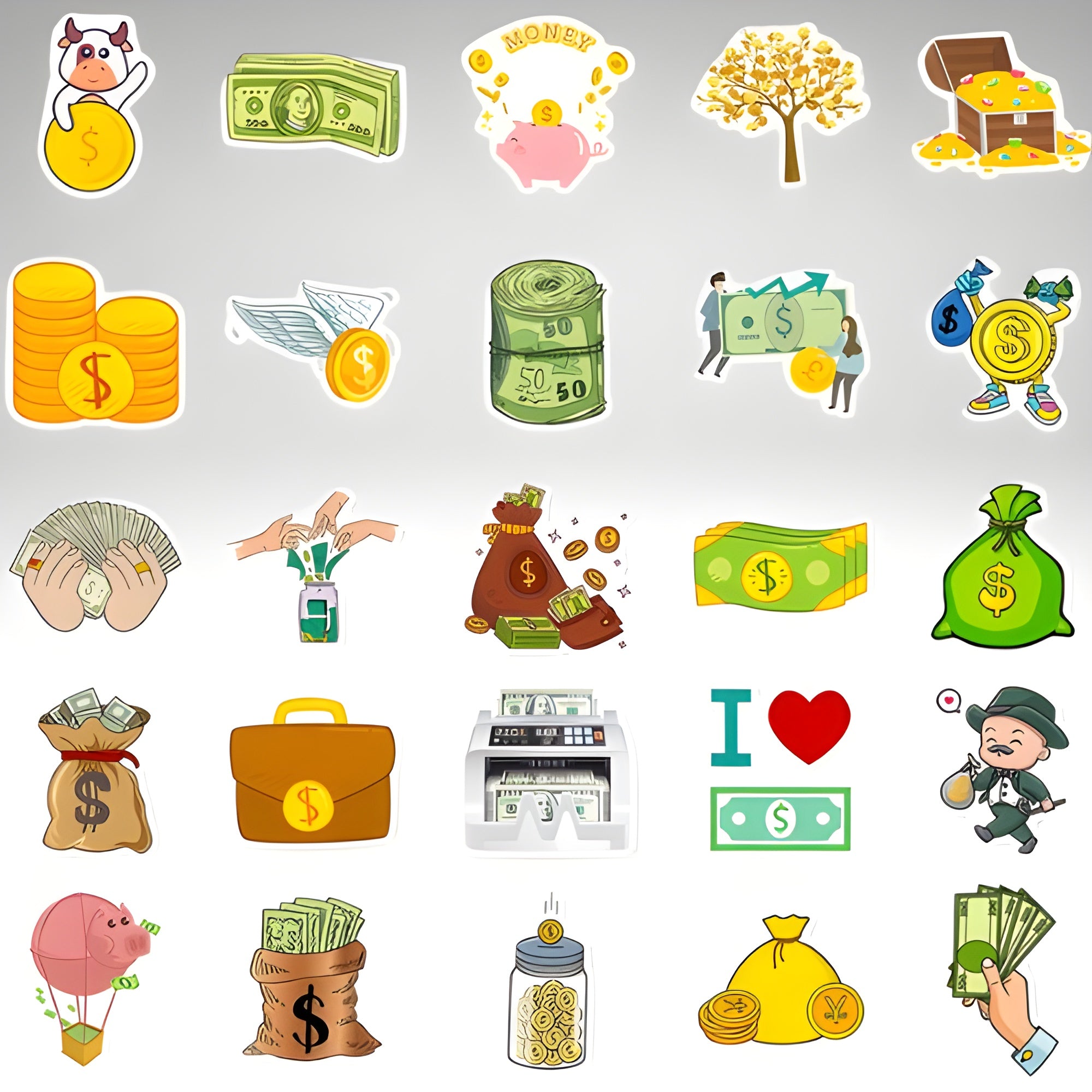 Bankino™ Adesivi Motivazionali 30pcs